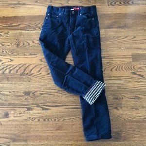 Crewcuts navy corduroy pants